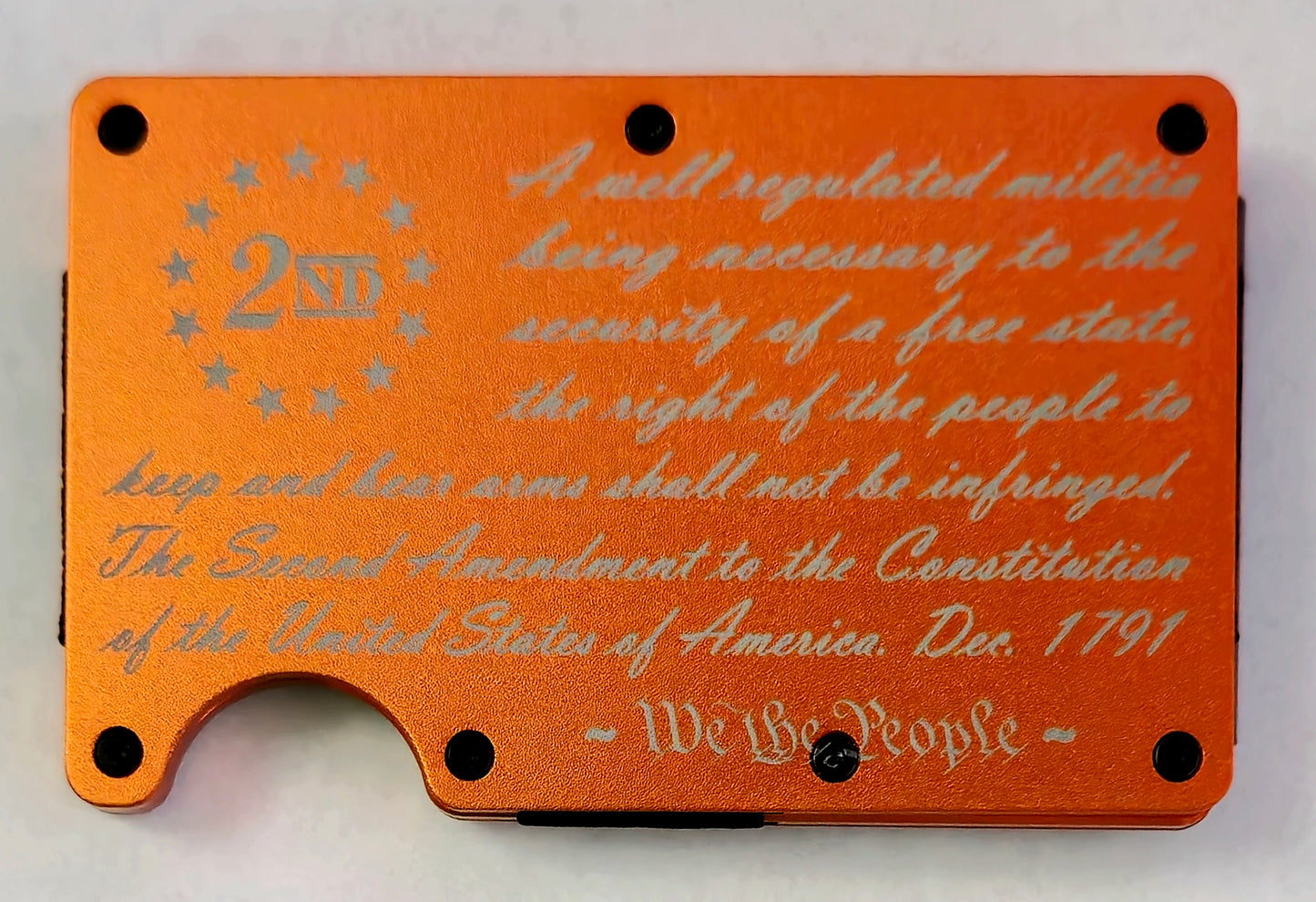 Anodized Aluminum Wallet