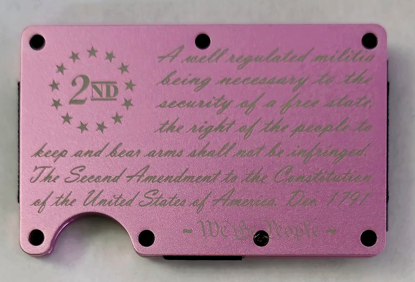 Anodized Aluminum Wallet