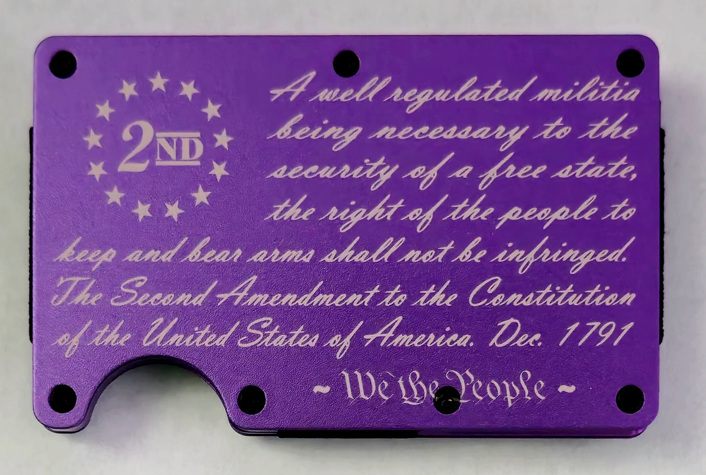 Anodized Aluminum Wallet