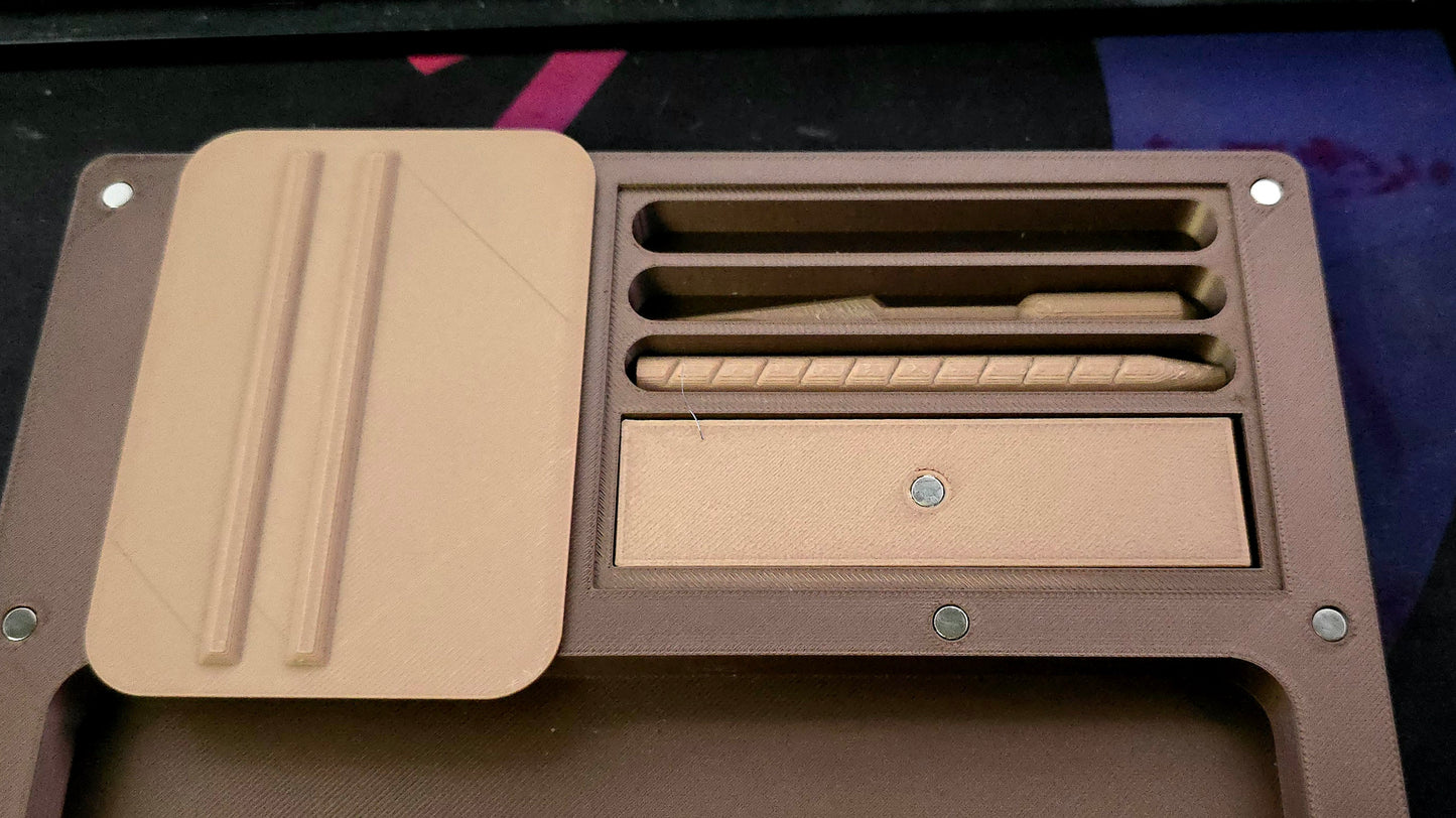 Rolling Tray with Tools - 3D Printing Files