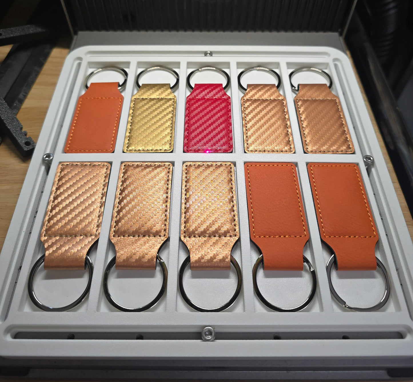 Leatherette Keychain Jig (xTool F1 Ultra)
