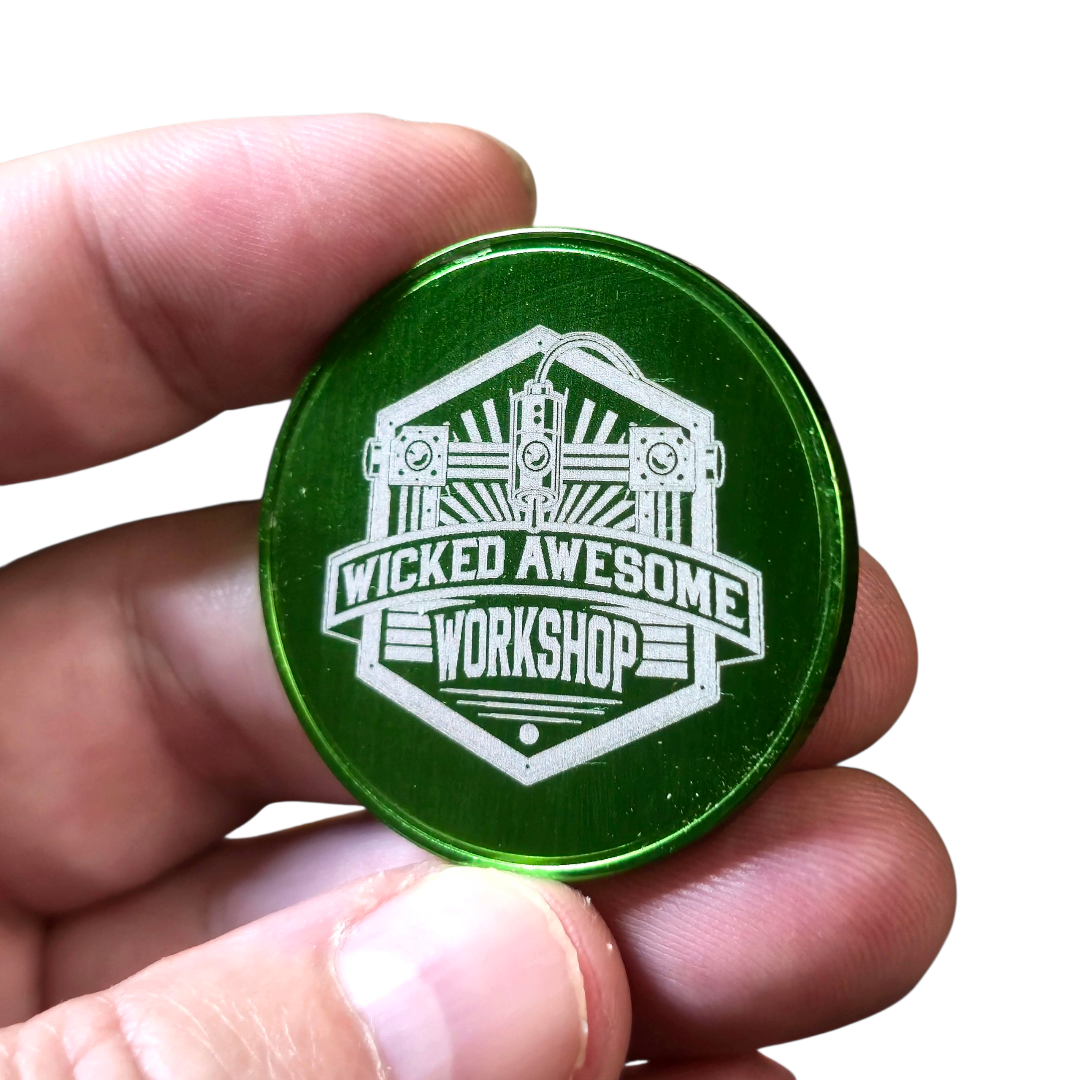 Anodized Aluminum Coins (4 Colors)